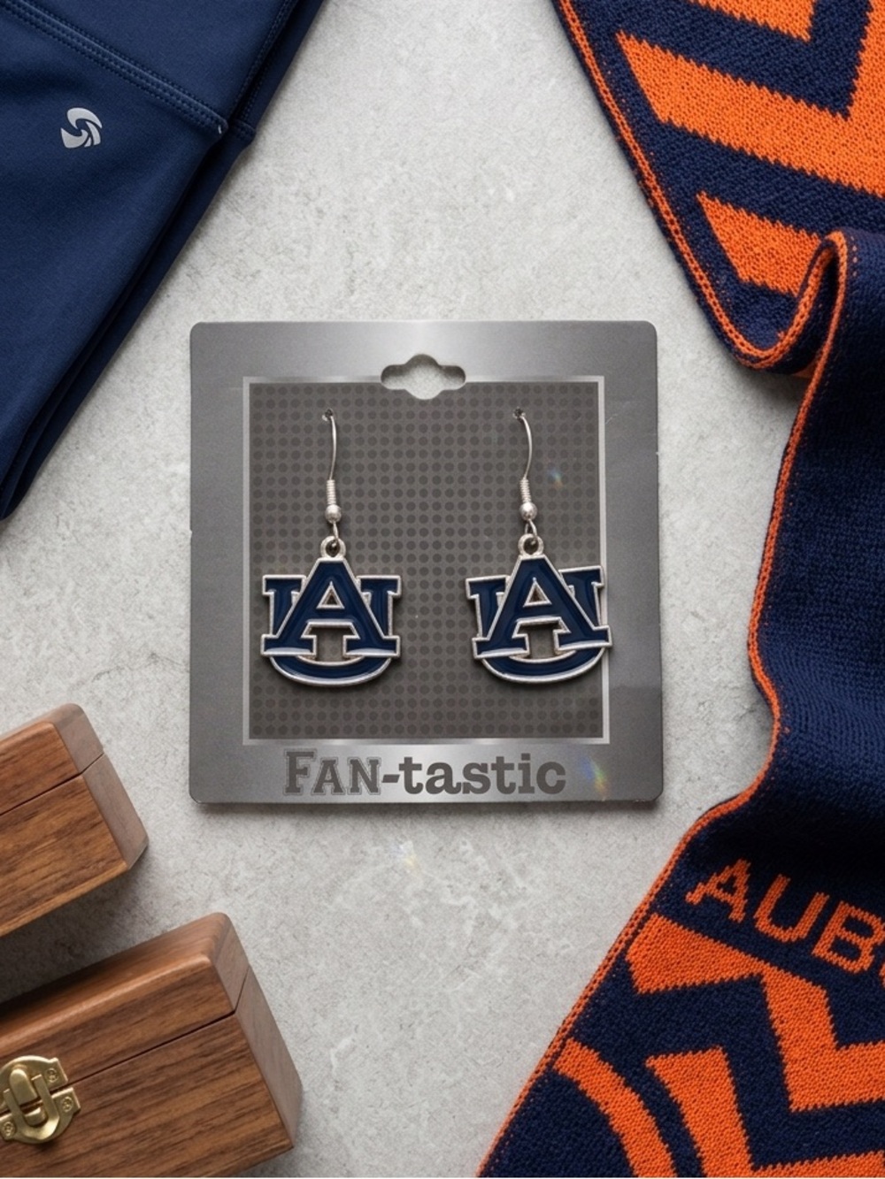 Auburn Tigers Earings- AU
